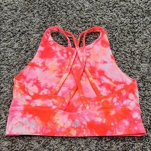 Preloved Lulu Sz 6 Tie Dye Bra Lululemon